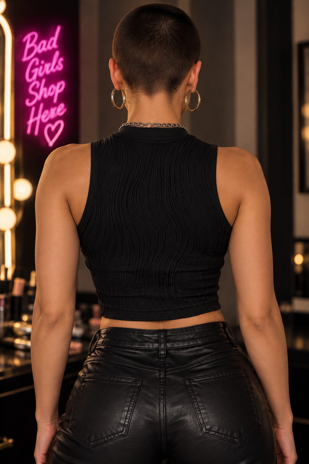 The Essential Ribbed Crop