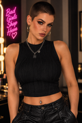 The Essential Ribbed Crop