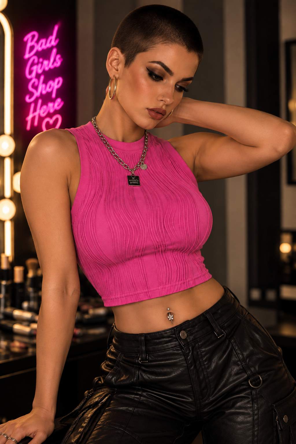 The Essential Ribbed Crop